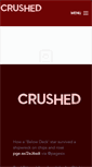 Mobile Screenshot of crushed.com
